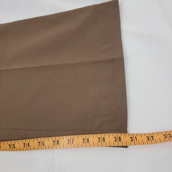 EVERLANE Womens Pants Sz 8 The Bi-Stretch Flare Pant Cocoa BROWN Career Hemmed - Picture 13 of 15